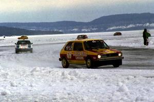 J.B. Gardner's VW Rabbit and Steve Kuehl's Mazda RX-7