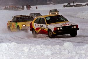 John Kochevar / Jerry Winker VW Scirocco and Mark Knepper's Toyota MR-2