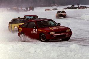 Brad Folino's Honda CRX, Mark Knepper's Toyota MR-2, Tim Gordienko's Datsun 510 and John Kochevar / Jerry Winker VW Scirocco