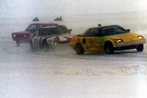 Mark Knepper's Toyota MR-2, Scott McDonald's Datsun 280Z, Brad Folino's Honda CRX and Tim Gordienko's Datsun 510