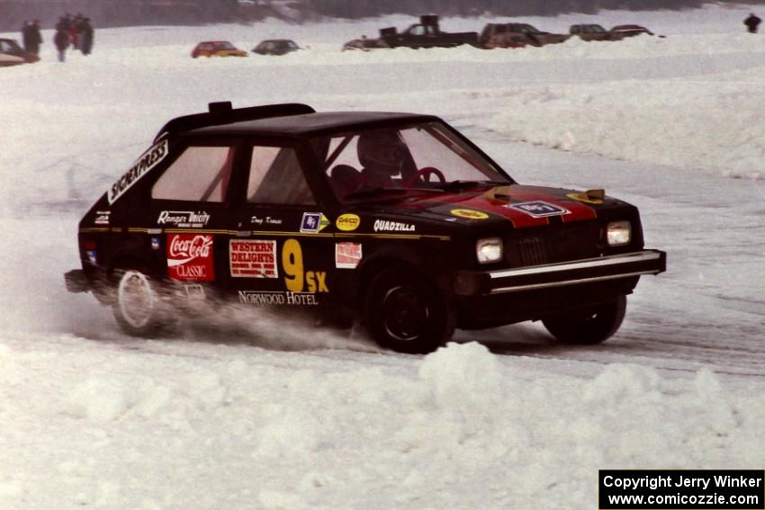 Doug Krause's Dodge Omni with an Olds Quad 4 engine