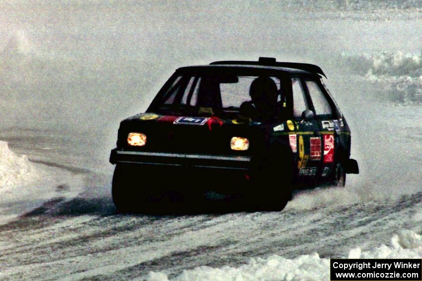 Doug Krause's Dodge Omni with an Olds Quad 4 engine