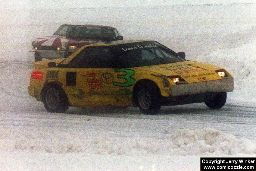 Mark Knepper's Toyota MR-2, Brad Folino's Honda CRX and Scott McDonald's Datsun 280Z