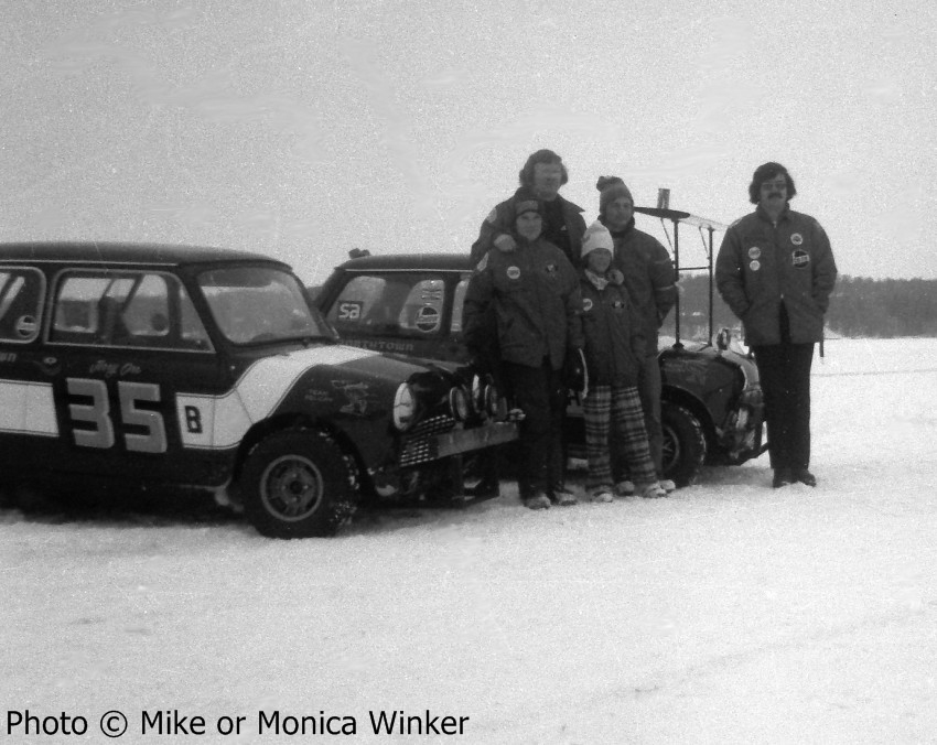 1973 Goodman Cup Altoona, WI : Jerry Orr's and Bill Peters' Mini Coopers.