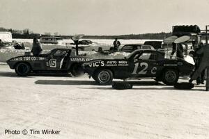 Darwin Bosell's and Dick Shafer's Chevy Corvettes.