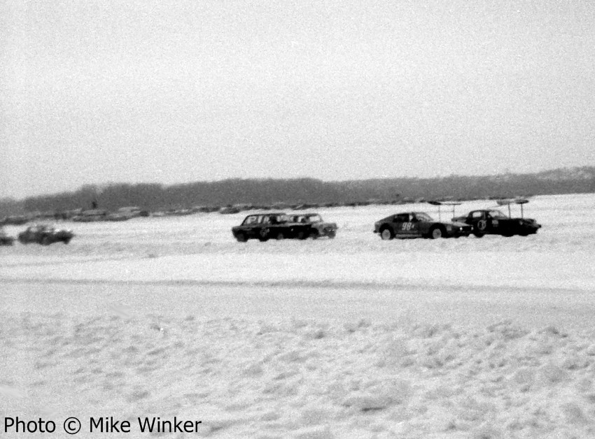 Grid for 1976 Pig's Eye Lake St. Paul Winter Carnival race.