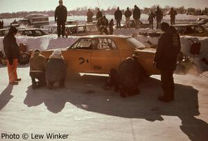 Bryan LaPlante's Chevy Corvair DNF'ed after 3 laps.
