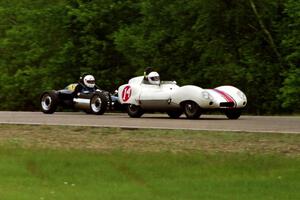 ???'s ??? and ???'s ??? Formula Vee ran in the Vintage Race