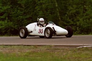 Terry Heffron's Formcar Formula Vee ran in the Vintage Race