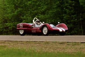 ???'s Elva Mk. VI ran in the Vintage Race