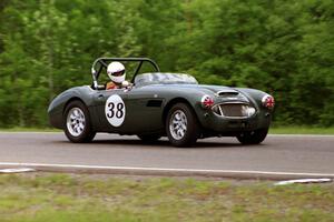 Dan Powell's Austin-Healey 3000 ran in the Vintage Race