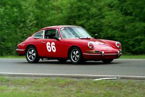 David Hoffman's Porsche 912 ran in the Vintage Race