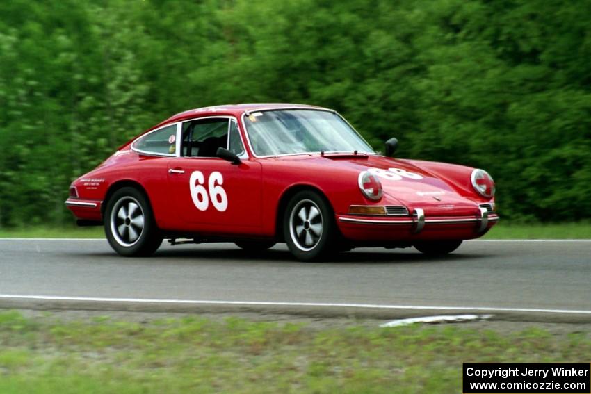 David Hoffman's Porsche 912 ran in the Vintage Race