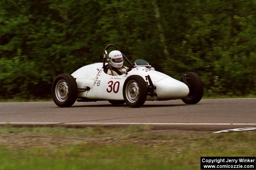 Terry Heffron's Formcar Formula Vee ran in the Vintage Race