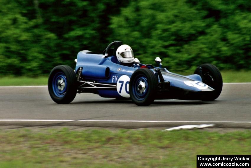 Lynn Anderson's Kellison Mk.1 Formula Vee ran in the Vintage Race