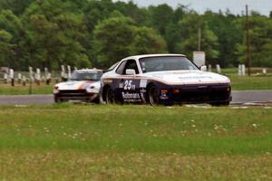 Joe Rothman's ITS Porsche 944 and Bill Tapper's ITS Datsun 240Z