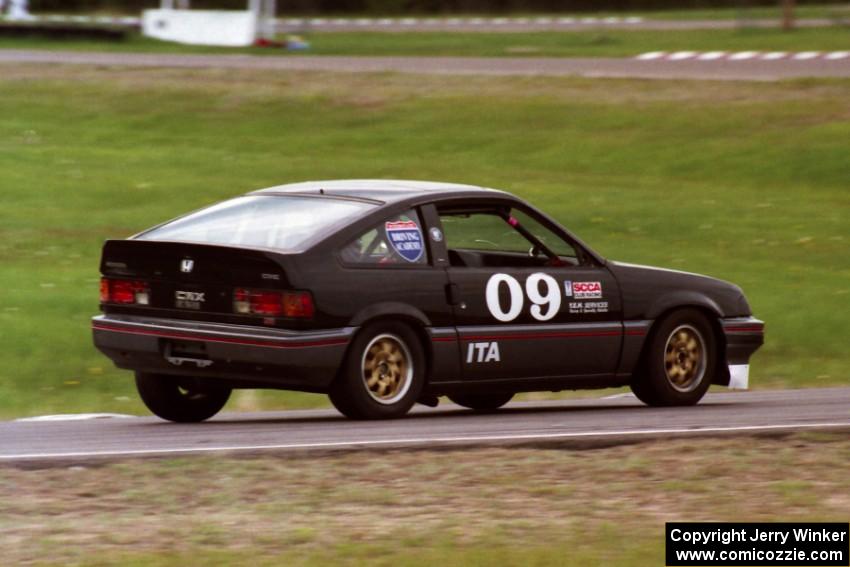 Bill Collins' ITA Honda CRX Si