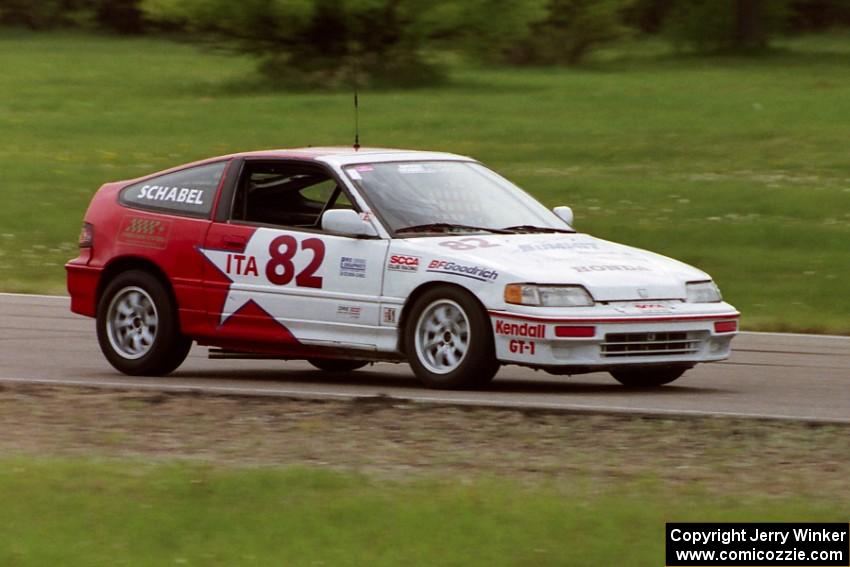 Tom Schabel's ITA Honda CRX Si