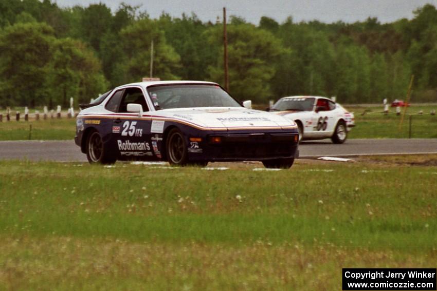 Joe Rothman's ITS Porsche 944 and Bill Tapper's ITS Datsun 240Z