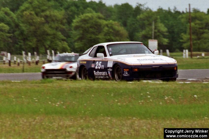 Joe Rothman's ITS Porsche 944 and Bill Tapper's ITS Datsun 240Z