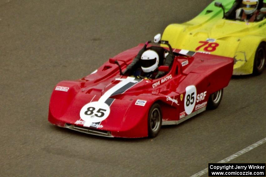 Steve Anastasi's and Reid Johnson's Spec Racer Fords