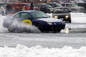 Mike Rappa / Don Coatsworth Ford Escort ZX2 and Dan Burhans, Sr. / Dan Burhans II SAAB 900