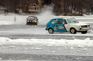 Mike Ehleringer / Dick Nordby / Bill Nelson VW Rabbit and Lyle Nienow / Mark Nienow Chevy Cavalier Z-24