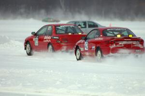 Mark Utecht / Jay Luehmann Subaru Impreza and Ted Mix / Geoff Mayo Ford Escort ZX2
