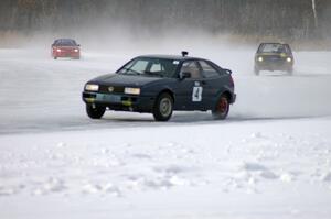 Brian Lange / Pete Forrey VW Corrado, Brian Lange / Pete Forrey VW Fox and Ted Mix / Geoff Mayo Ford Escort ZX2