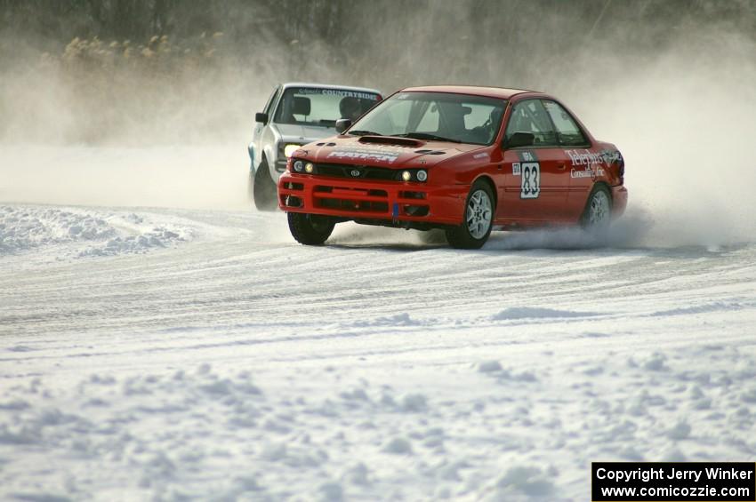 Mark Utecht / Jay Luehmann Subaru Impreza and Dick Nordby / Mike Ehleringer VW Rabbit