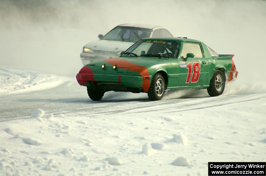 Don Hupe / Marco Martinez / Steve Kuehl Mazda RX-7 and Chris Peterson / Len Jackson Subaru Impreza