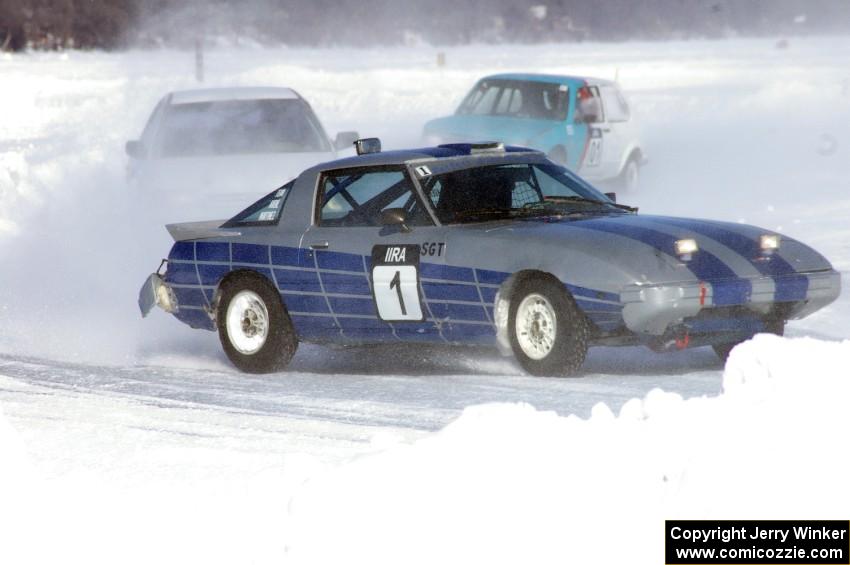 Steve Kuehl / Marco Martinez Mazda RX-7, Dave McGovern / Nick Goetz Subaru Impreza and Dick Nordby / Bill Nelson VW Rabbit