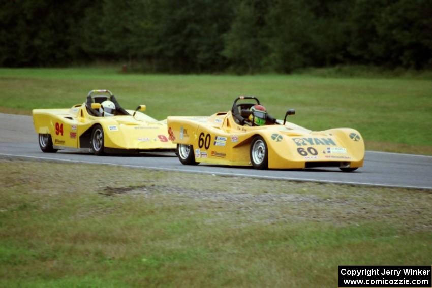 Tim Gray's and Brian Kennedy's Spec Racer Fords