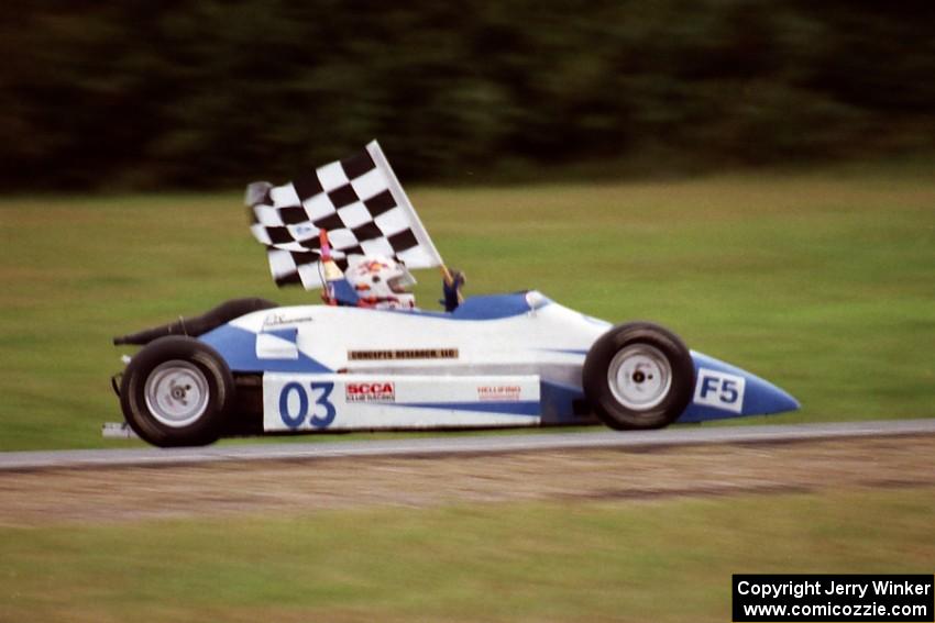 Dave Greening's ??? Formula 500 takes the win