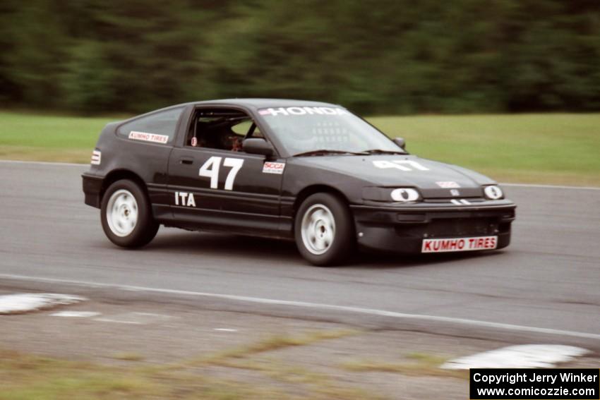 Ed Mueller's ITA Honda CRX Si