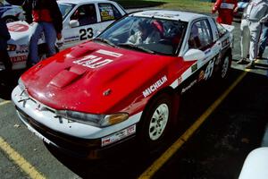 Carl Redner / Lynn Dillon upgraded from their RX-7 to the ex-Joy Mitsubishi Eclipse, seen here at parc expose.