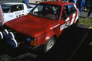 The Eric Seppanen / Adam Payeur Dodge Omni ran the divisional rallies LSPR weekend.