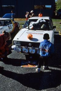 The festive Art Burmeister / Eric Burmeister VW GTI at parc expose.