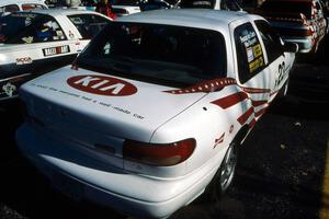 Lon Peterson / Bill Gutzmann drove in the factory-backed Production class Kia Sephia.