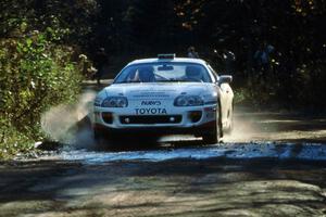 Ralph Kosmides / Joe Noyes ran in their Group 5 Toyota Supra seen here on Menge Creek 1.