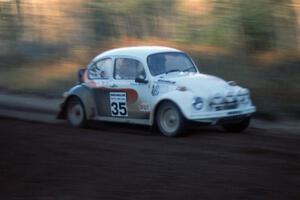 Reny Villemure / Mike Villemure were crowd favorites in their VW Beetle on Menge Creek 2.