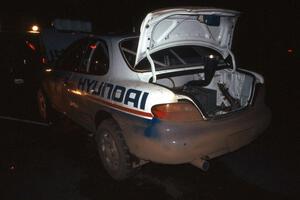 The Paul Choinere / John Buffum Hyundai Elantra at Kenton service(2).