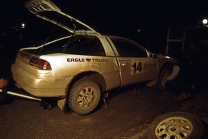 Doug Shepherd / Pete Gladysz get service done to their Eagle Talon in Kenton.