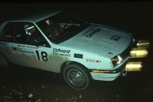 Henry Krolikowski / Cindy Krolikowski were fourth overall, and Group 5 winners, in their Dodge Shadow.