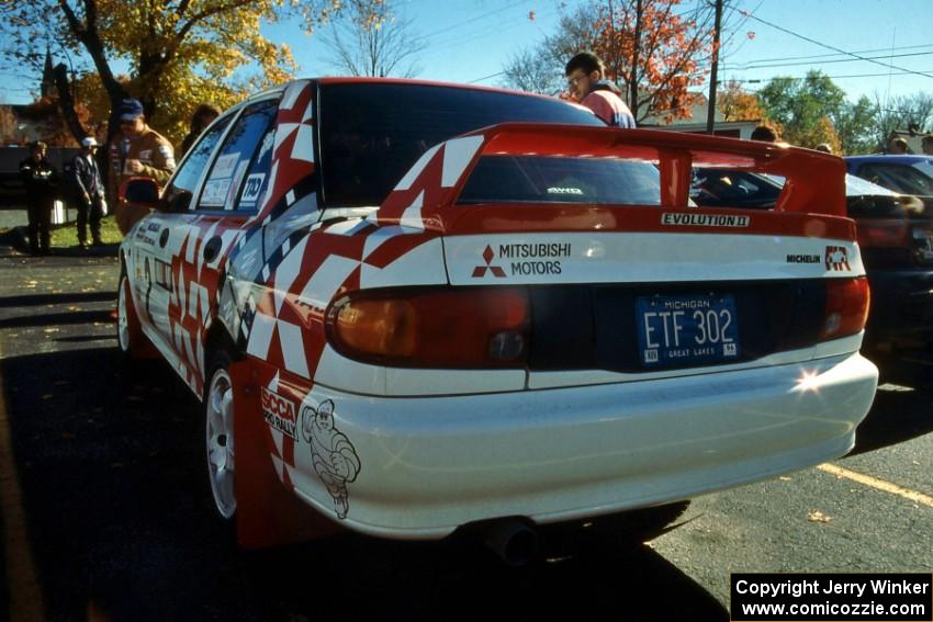 The Henry Joy IV / Michael Fennell Mitsubishi Lancer Evo 2 at parc expose.