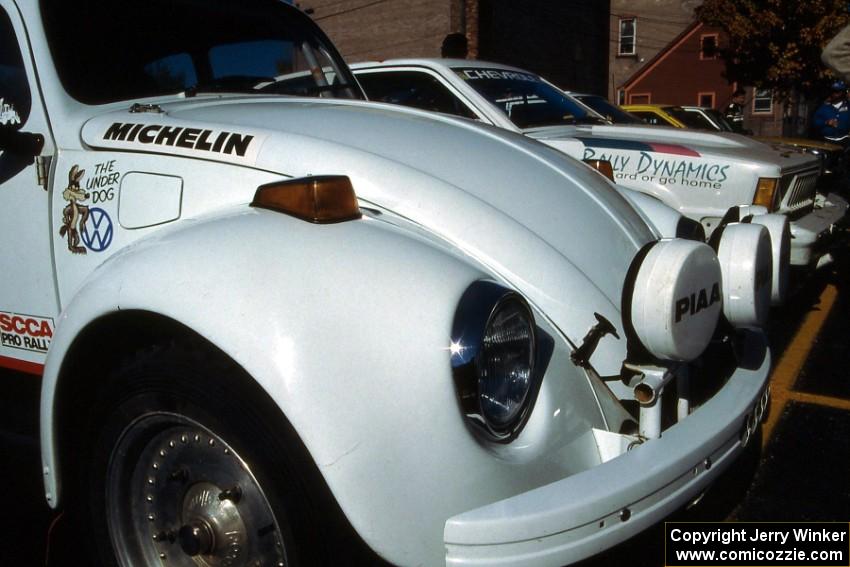 The Reny Villemure / Mike Villemure VW Beetle was a crowd favorite at parc expose.