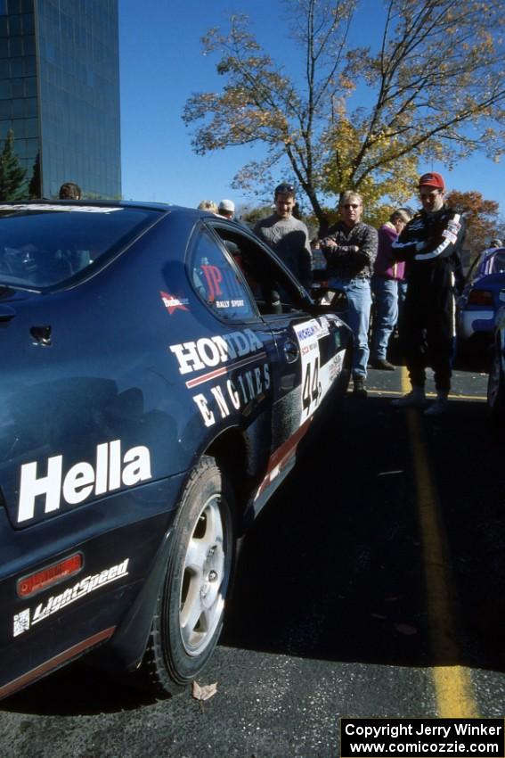 Jim Anderson had regular Production class driver Tad Ohtake navigating for him in his Honda Prelude VTEC at LSPR '96.