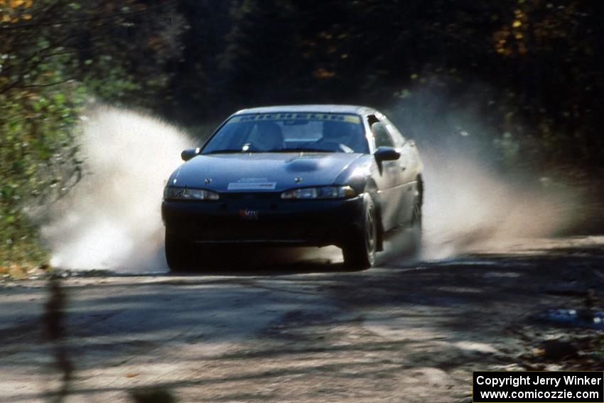 Selcuk Karamanoglu / Yorgi Bittner in their Open class Mitsubishi Eclipse ran times consistent with the front-runners.