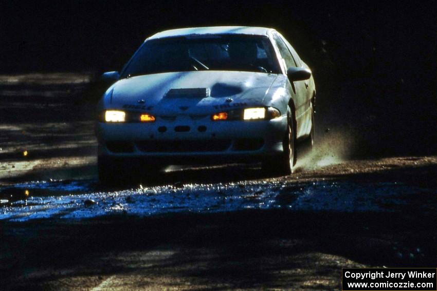 Doug Shepherd / Pete Gladysz were trying for a 4th time to get the LSPR win in their Eagle Talon, seen here on Menge Creek 1.