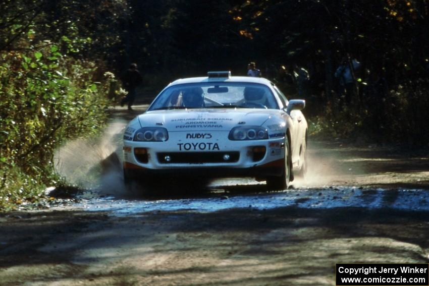 Ralph Kosmides / Joe Noyes ran in their Group 5 Toyota Supra seen here on Menge Creek 1.